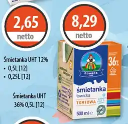 DUO-TES Śmietanka UHT 12% Łowicz oferta