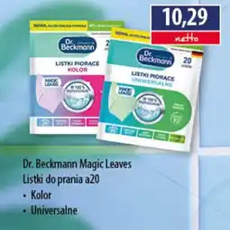 DUO-TES Dr. Beckmann Magic Leaves Listki do prania a20 oferta