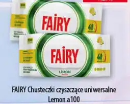 DUO-TES FAIRY Chusteczki czyszczące uniwersalne Lemon a100 oferta
