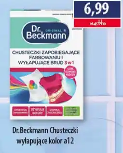 DUO-TES Dr. Beckmann Chusteczki wyłapujące kolor a12 oferta