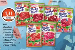 DUO-TES Dr.Oetker Słodka Chwila Kisiel z Kawalkami Owoców oferta