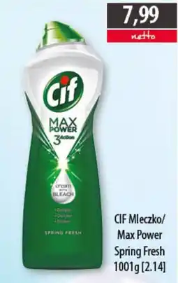 DUO-TES CIF Mleczko/Max Power Spring Fresh oferta