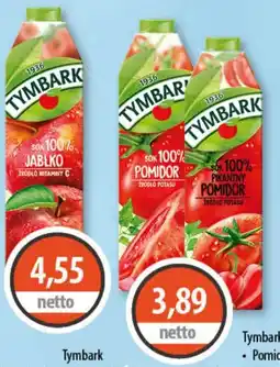 DUO-TES Sok 100% Jablko Tymbark oferta