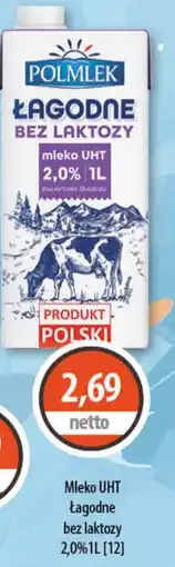 DUO-TES Polmlek mleko uht łagodne bez laktozy oferta
