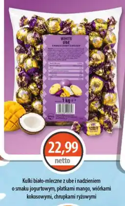 DUO-TES Kulki biało-mleczne z ube i nadzieniem oferta