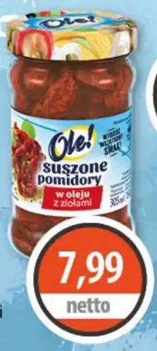 DUO-TES Ole! Suszone pomidory w oleju z ziołami oferta