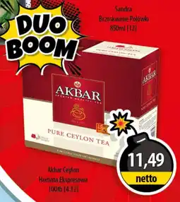 DUO-TES Duo Boom Akbar Pure Ceylon Tea oferta