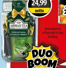 DUO-TES Ahmad Herbata w Kopertach w Słoju oferta