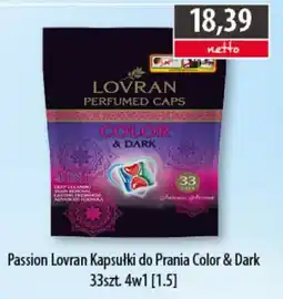 DUO-TES Passion Lovran Kapsułki do Prania Color & Dark oferta