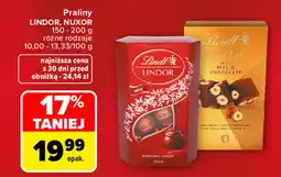 Carrefour Market Praliny LINDOR, NUXOR oferta