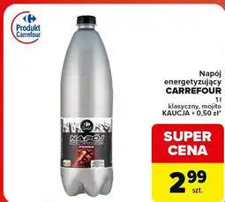Globi Napój energetyzujący o smaku mojito Carrefour Classic oferta