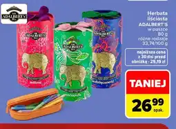 Carrefour Market Herbata liściasta ADALBERT'S oferta