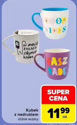 Carrefour Market Kubek z nadrukiem oferta