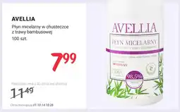 Rossmann Płyn micelarny w chusteczce z trawy bambusowej Avellia oferta