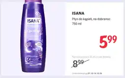 Rossmann Płyn do kąpieli na dobranoc Isana oferta