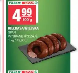 EuroSPAR Kiełbasa wiejska SPAR oferta