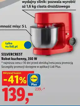 Lidl Robot kuchenny SilverCrest oferta