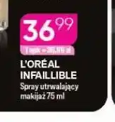 Koliber drogerie Spray utrwalający makijaż L'Oréal Infaillible oferta