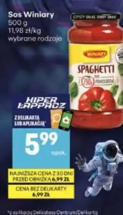 Delikatesy Centrum Spaghetti Winiary oferta