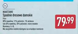 ALDI Spodnie dresowe damskie Naketano oferta
