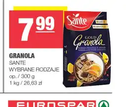 EuroSPAR Granola Sante oferta