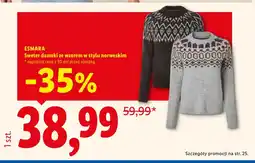 Lidl Sweter damski Esmara oferta
