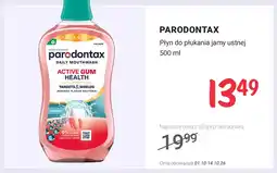 Rossmann Płyn do płukania jamy ustnej Parodontax oferta