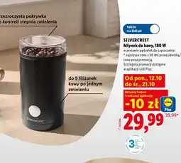 Lidl Młynek do kawy SilverCrest oferta