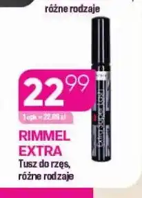 Koliber drogerie Tusz do rzęs Rimmel Extra oferta