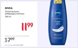 Rossmann Żel pod prysznic pielęgnujący kremowy Nivea oferta
