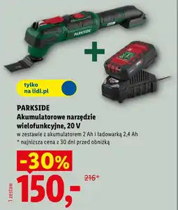 Lidl Akumulatorowe narzędzie wielofunkcyjne Parkside oferta