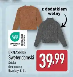 ALDI Sweter damski z dodatkiem wełny UP2FASHION oferta