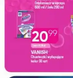 Koliber drogerie Chusteczki wyłapujące kolor Vanish oferta