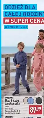 ALDI Bluza dresowa damska Naketano oferta