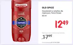 Rossmann Dezodorant w sztyfcie dla mężczyzn Fierce Ocean Old Spice oferta