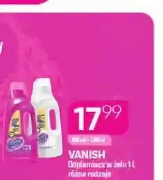 Koliber drogerie Odplamiacz w żelu Vanish oferta