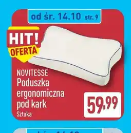 ALDI Poduszka ergonomiczna pod kark Novitesse oferta