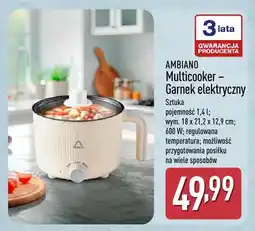 ALDI Multicooker – garnek elektryczny Ambiano oferta
