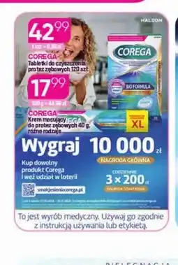 Koliber drogerie Tabletki do czyszczenia protez zębowych Corega oferta