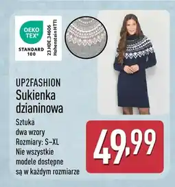 ALDI Sukienka dzianinowa UP2FASHION oferta