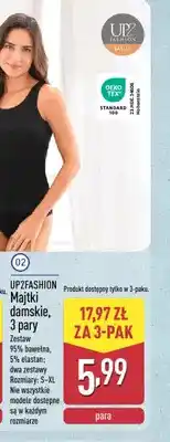 ALDI Majtki damskie 3-pak UP2FASHION oferta