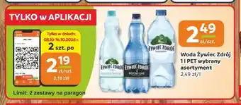 Gama Woda Żywiec Zdrój oferta