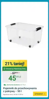 ERLI Pojemnik do przechowywania z pokrywą oferta