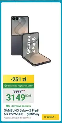 ERLI Smartfon Samsung Galaxy Z Flip8 5 g 12/256 Gb grafitowy oferta