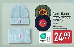 ALDI Czapka i komin zestaw dziecięcy z licencją oferta