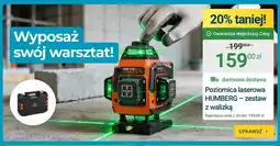 ERLI Poziomica laserowa Humberg zestaw z walizką oferta