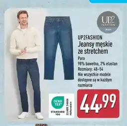 ALDI Jeansy męskie ze stretchem UP2FASHION oferta