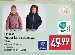 ALDI Kurtka dziecięca zimowa Lily & Dan oferta