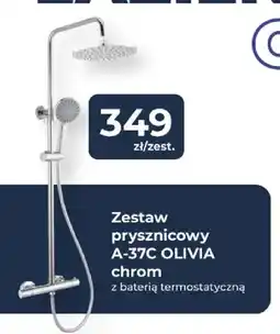 Mrówka Zestaw prysznicowy A-37C Olivia chrom z baterią termostatyczną oferta