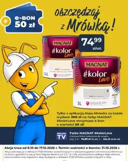 Mrówka Farba Magnat #kolorLove matowa lateksowa do wnętrz oferta